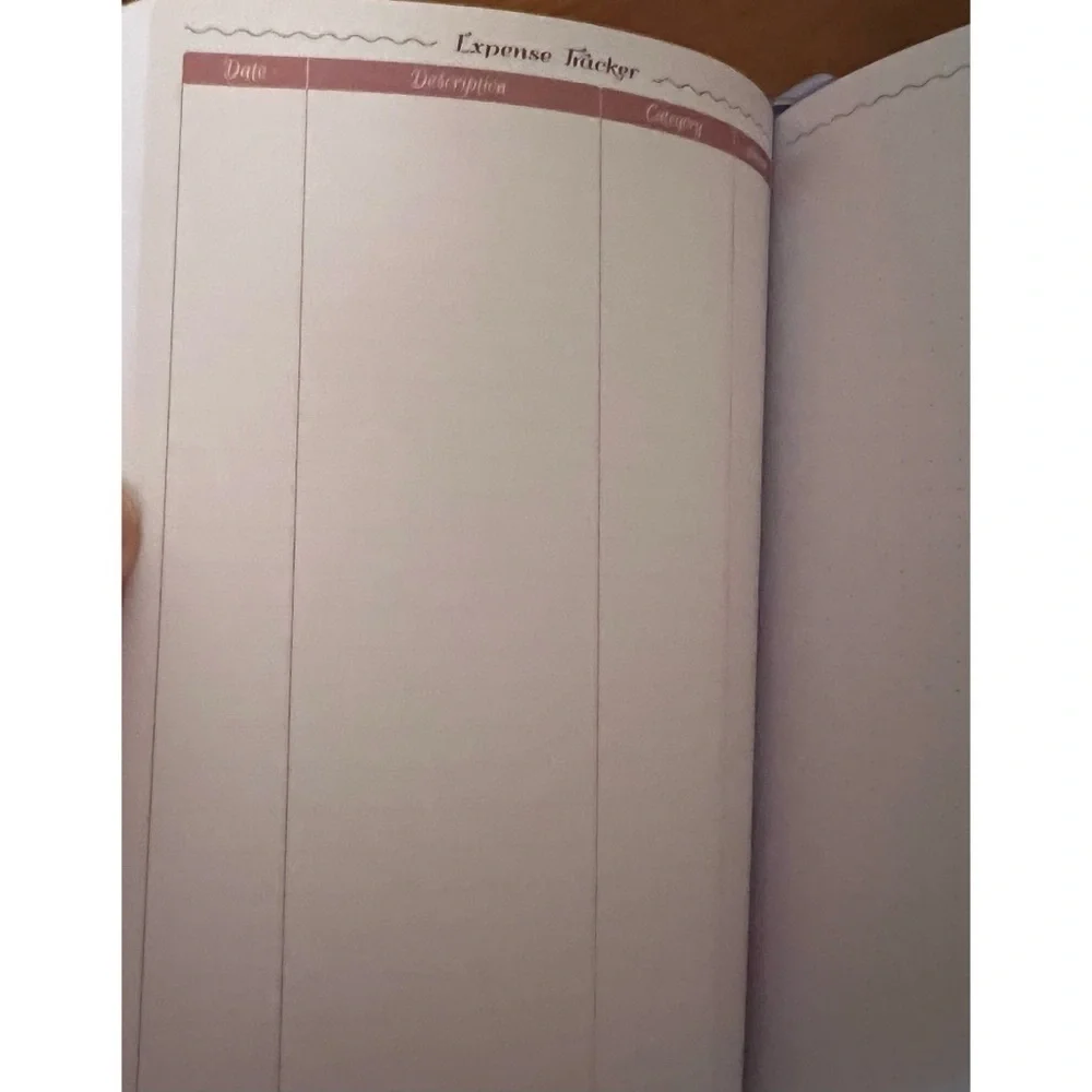 Lavender GoGirl Budget Book. Size A5. Expense Tracker, Envelopes, Stickers. New.